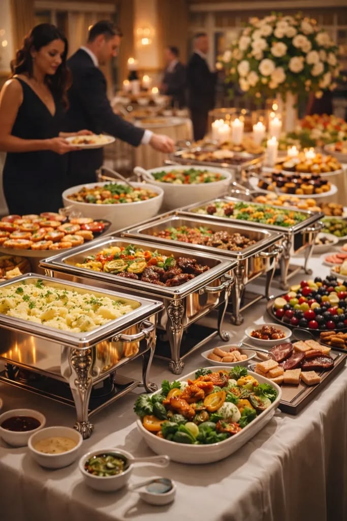 Buffet Banquet Table